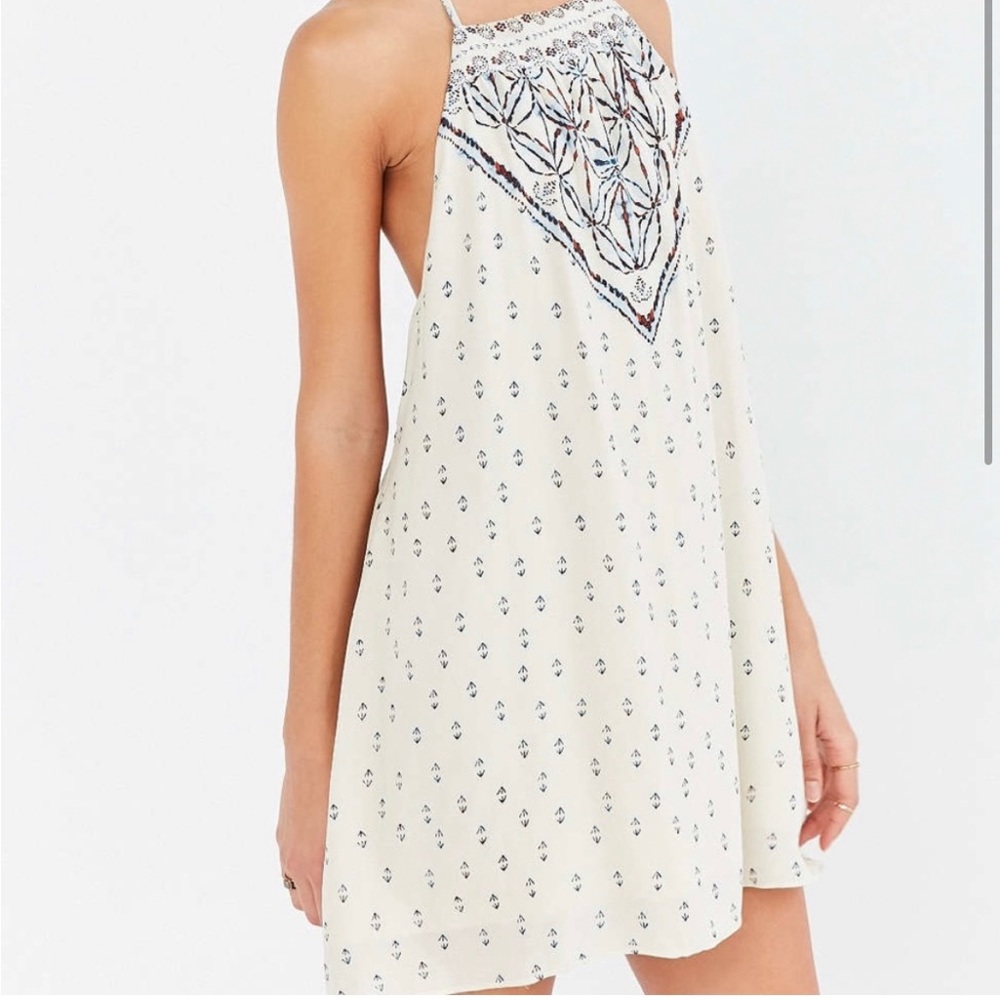 Urban Outfitters Ecoté Gigi T Back Mini Dress
